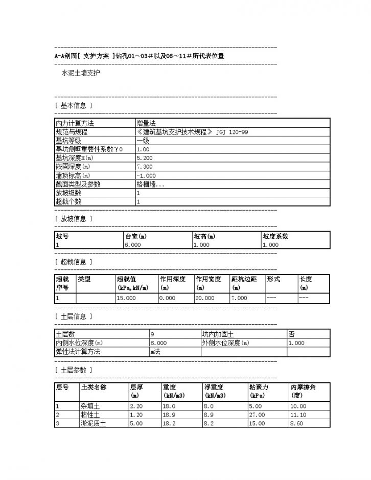 某住宅工程基坑支护计算书-图二