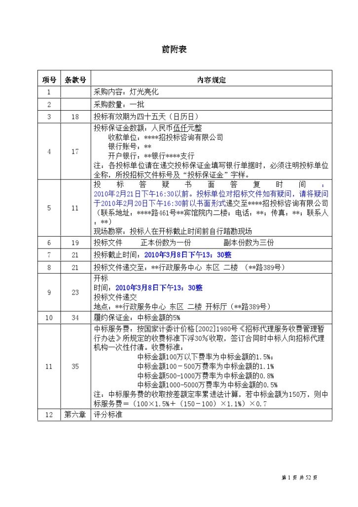 苏州市某小区灯光亮化工程招标文件-图二