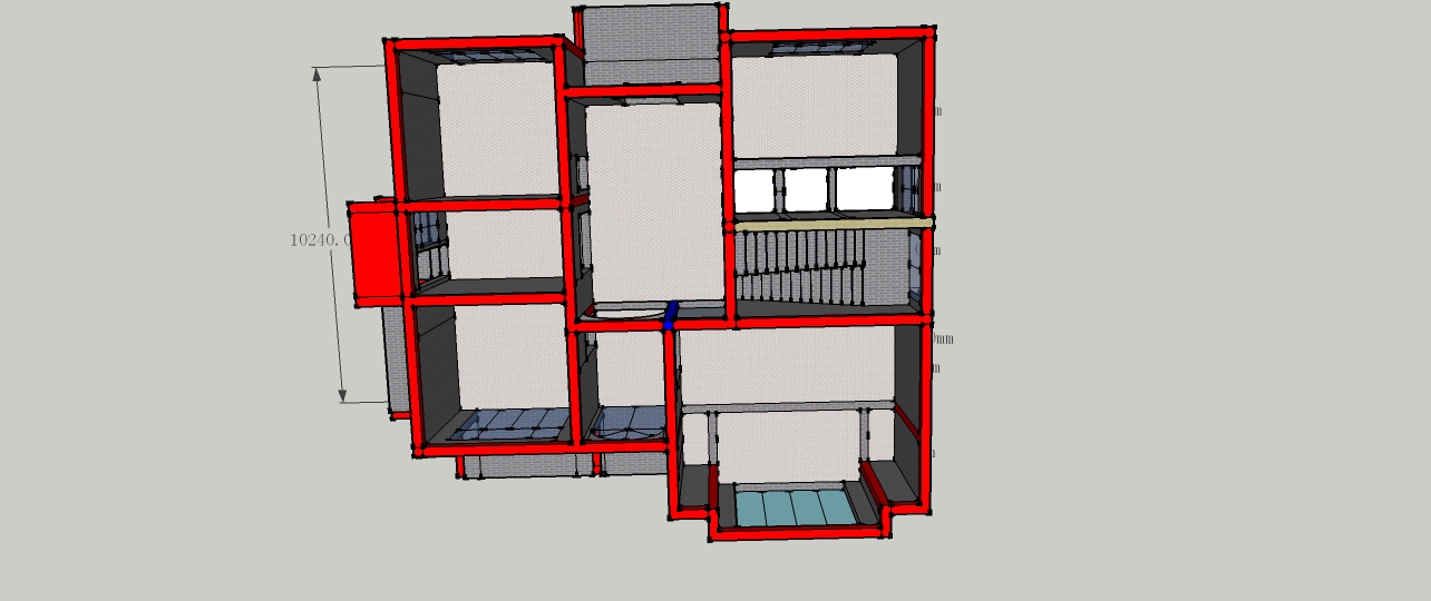 架空层施工，一层穿梁，一层楼梯间，一层阳台，二层穿梁3.jpg