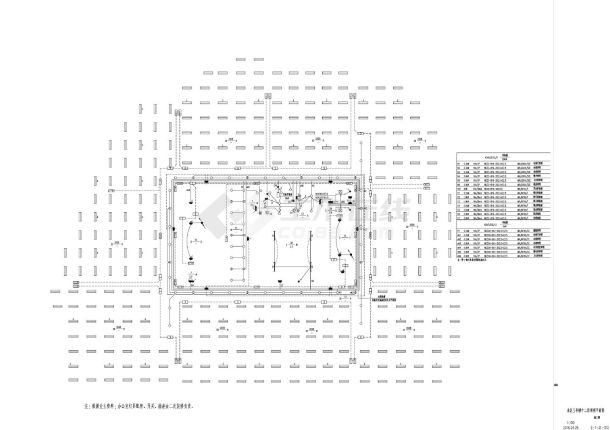 E-1-21-312 北区3号楼十二层照明平面CAD图.dwg-图一