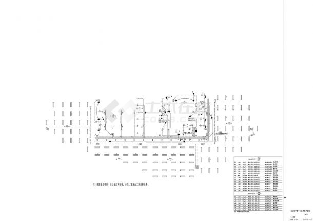 E-1-21-417 北区4号楼十七层照明平面CAD图.dwg-图一