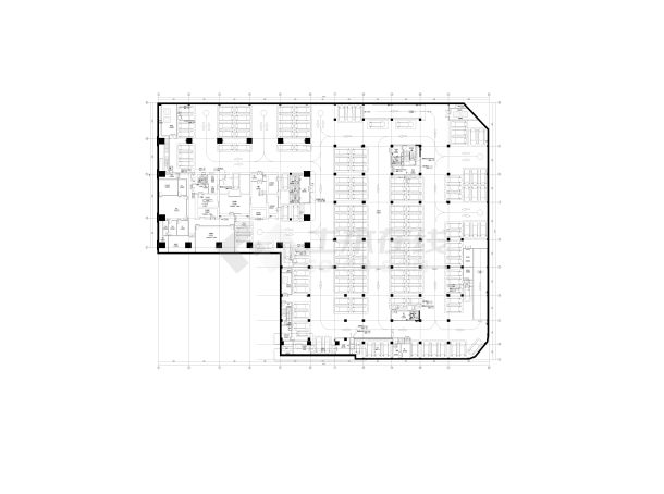 江苏某五星级酒店及办公楼电气图CAD-图一