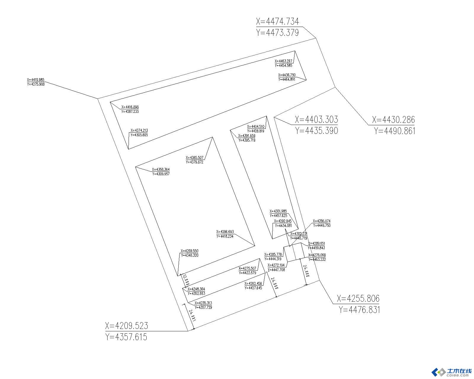 如何把以米为单位的坐标转换成以毫米为单位的坐标标注