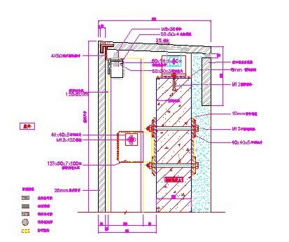 石材幕墙设计节点详图合集-图一