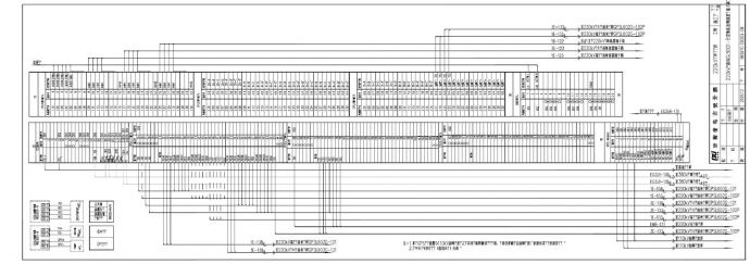 203-08 220kV线路WGL9001-B型微机故障路波柜端子排图_图1