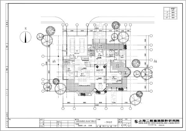两层502平方米独栋别墅CAD图纸-图一