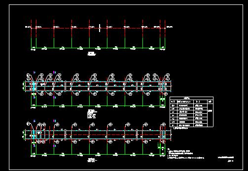 钢结构观赏栈桥结构施工图图纸完整_图1