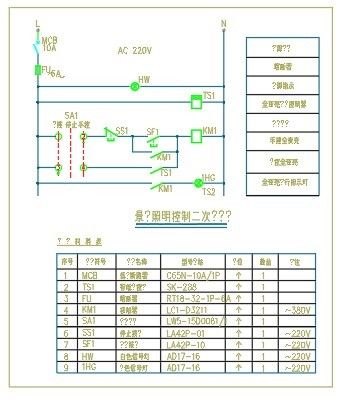 E1 配电系统图-E1 配电系统图-图二