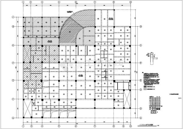 乡镇卫生院（扩建）综合布线施工图--结施-图二