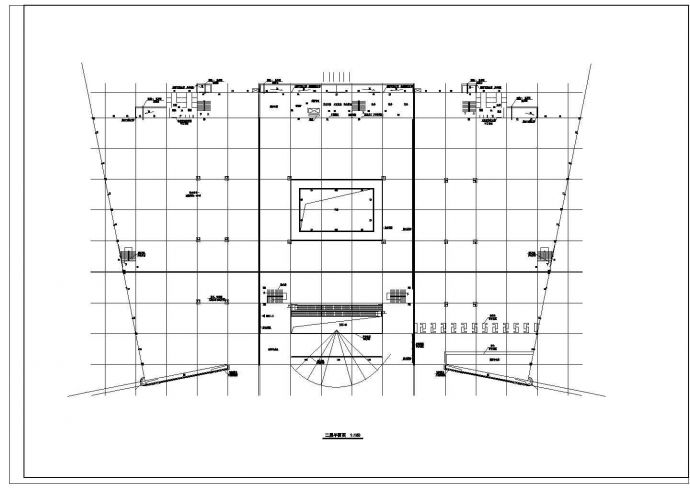 某地区连锁超市建筑设计施工CAD图_图1
