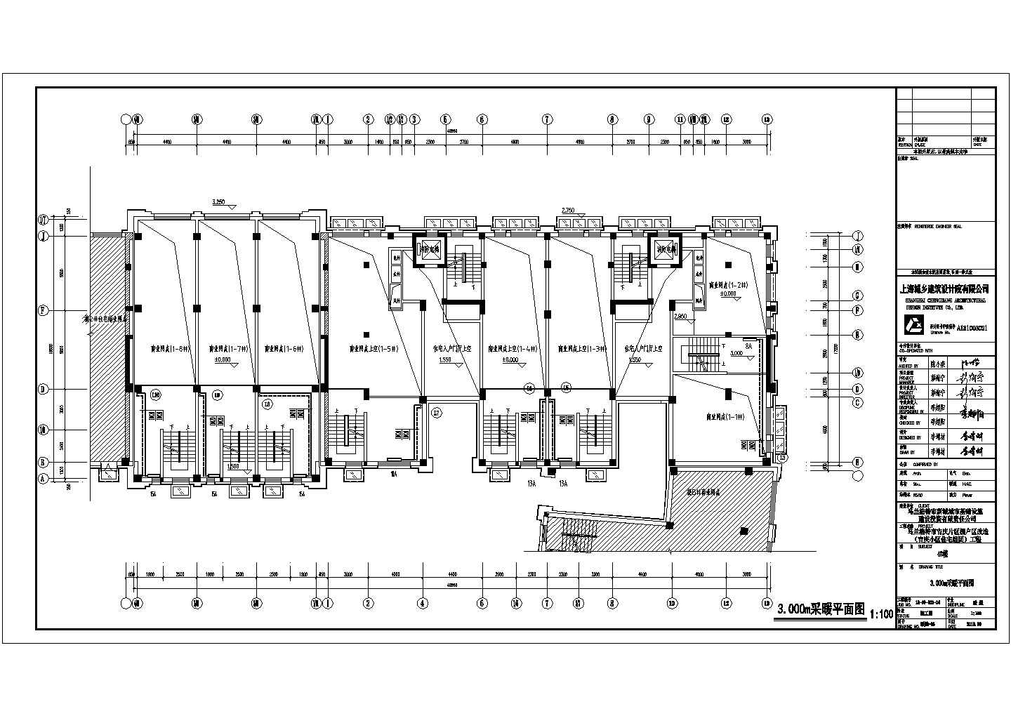 某吉庆片区棚户区改造工程全套暖通CAD施工图