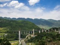 创国内多个之最！时速350公里的渝湘高铁石梁河双线特大桥有最新进展