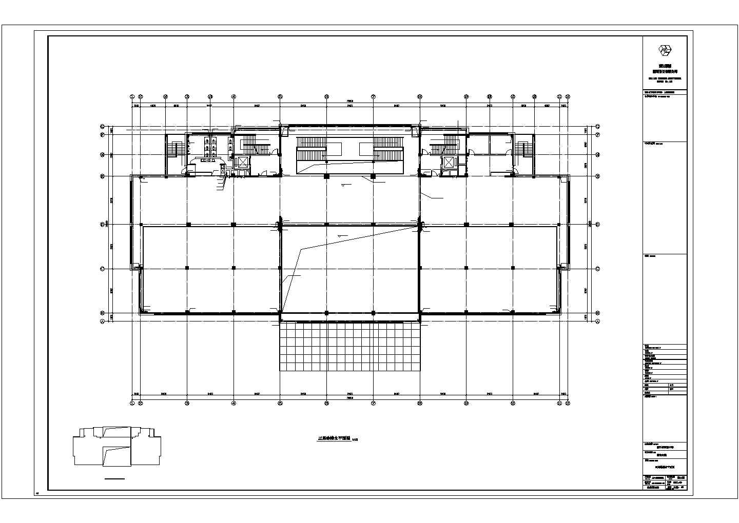 中学图书大楼工程设计图