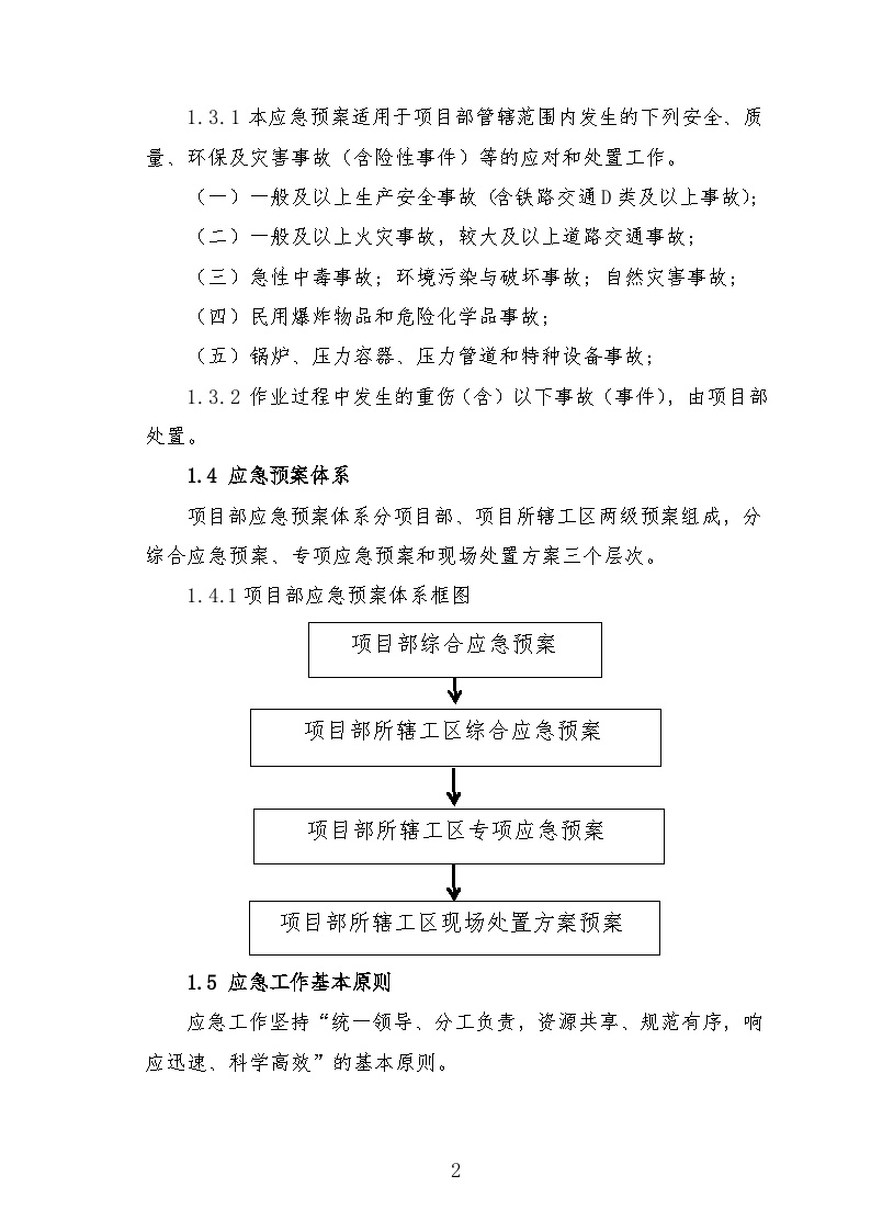 生产管理安全事故综合应急预案-图二