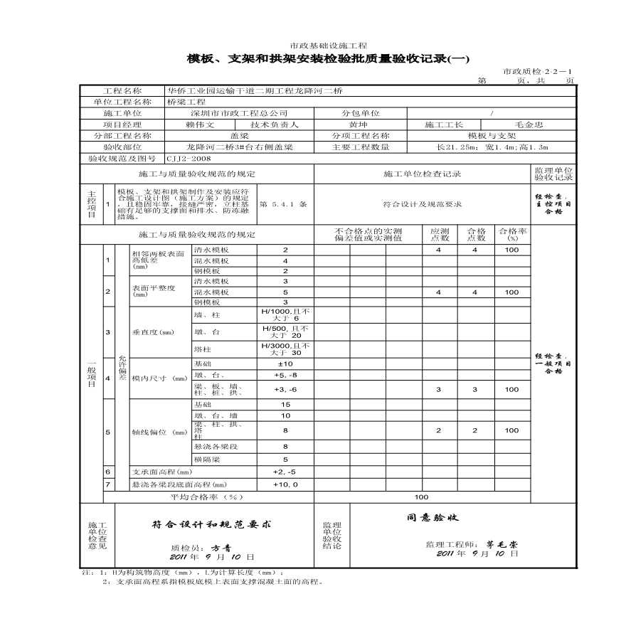 市政桥梁工程-盖梁 3#台右侧-图二