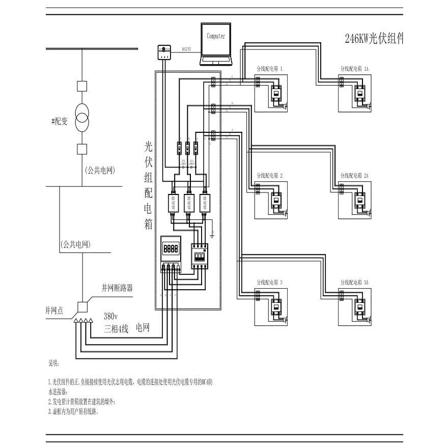 电路施工图380V三相.pdf