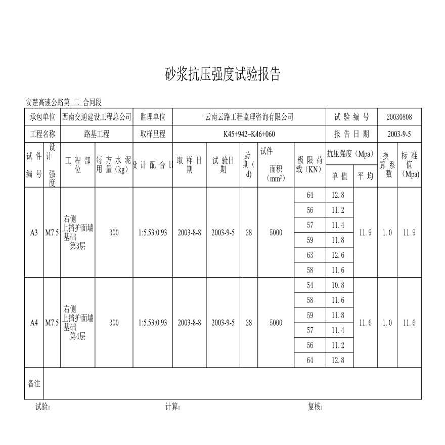 公路工程安楚高速公路第二合同段中心试验室-K45+942~K46+060-图二