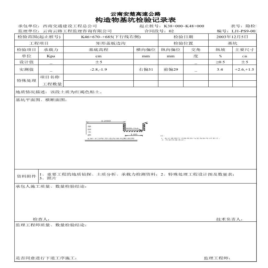 安楚路基质检资料-基坑检查1 (62)-图一