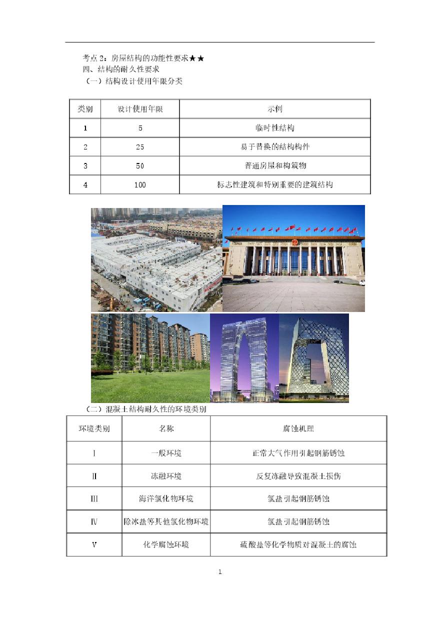 二建考试资料建筑结构技术要求2-图一