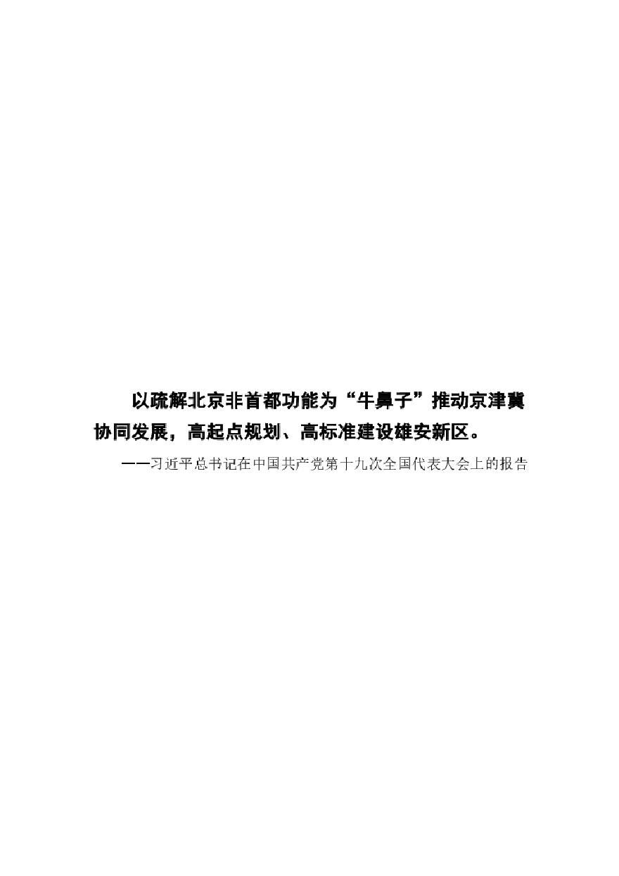 雄安安新组团控制性详细规划 文本+图集-图二