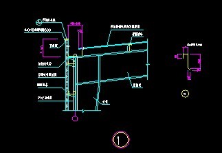 钢结构工程常用CAD节点详图及示意图