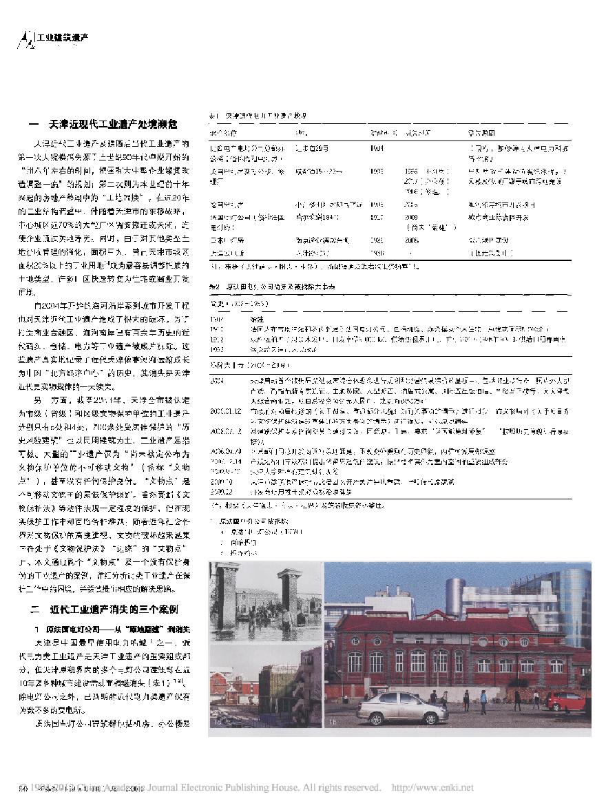 困境与出路_天津尚未核定公布为文保单位工业遗产保护的问题与思考.pdf-图二