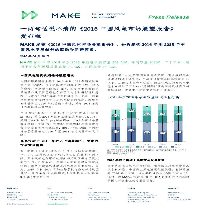 160928_MAKE发布《2016中国风电市场展望报告》.pdf-图一