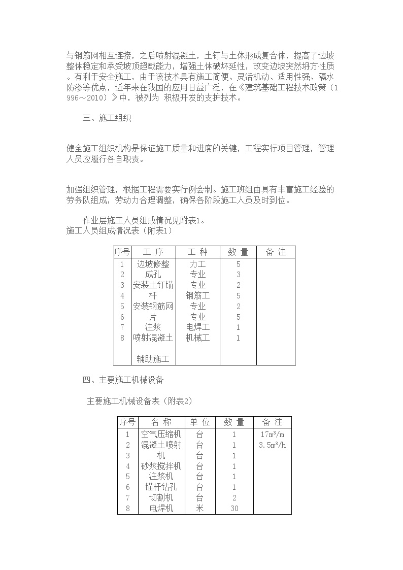 综合楼基坑土钉墙支护施工方案doc.doc-图二