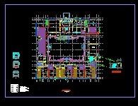 15班3层欧式幼儿园建筑设计施工图-图二