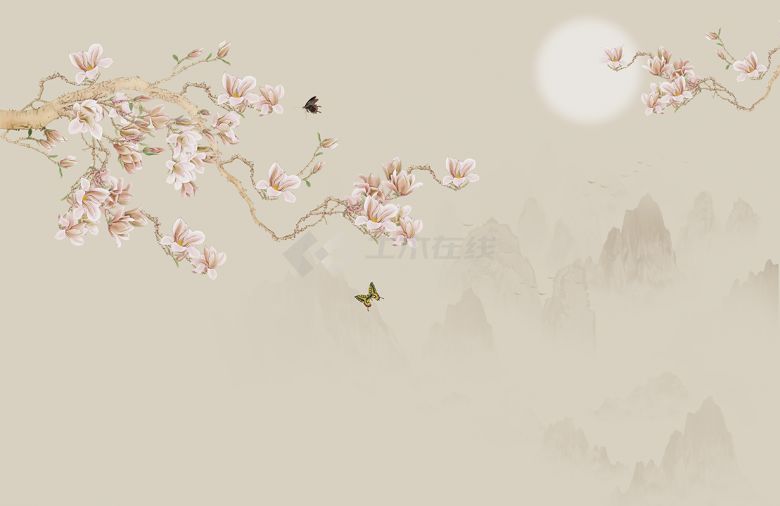中式植物花鸟图壁纸 (100).jpg-图一