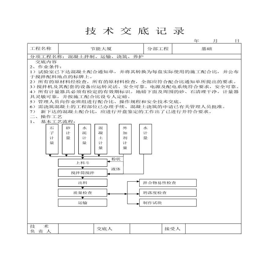 混凝土拌制、运输、浇筑、养护技术交底.pdf-图二