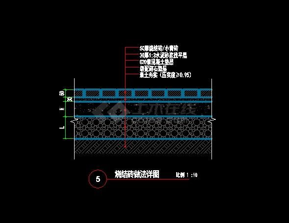 吐血整理园林景观标准通用施工图做法最新-图二