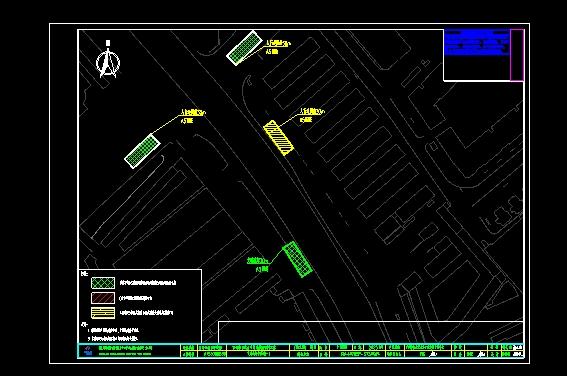 道路交通疏解平面图和设计说明_图1