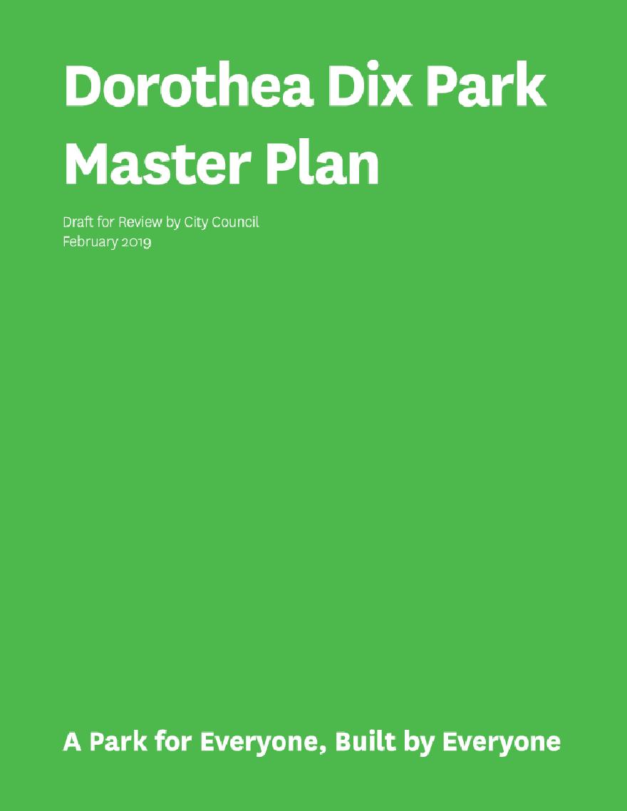 国际Dorothea Dix Park公园景观规划-图一