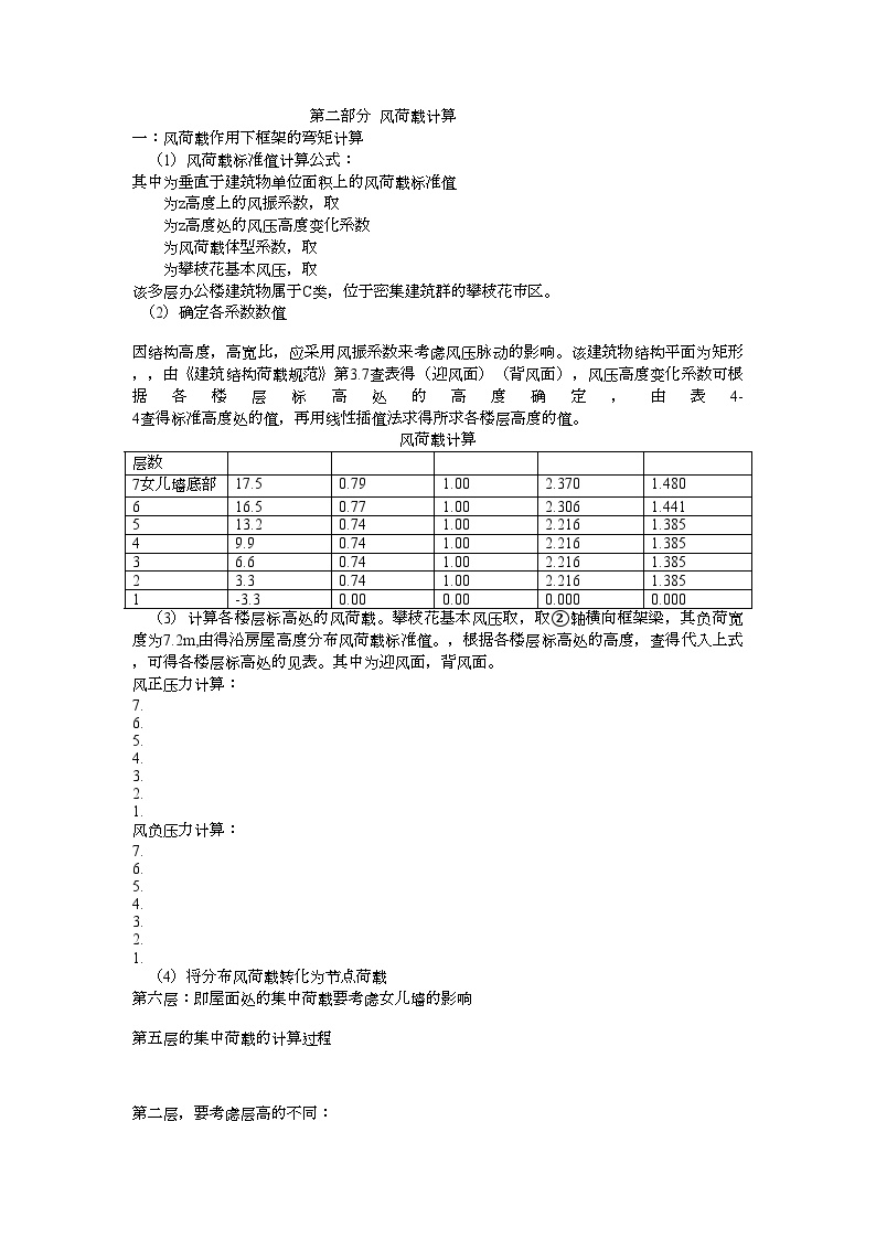 风荷载计算_secret.doc-图一