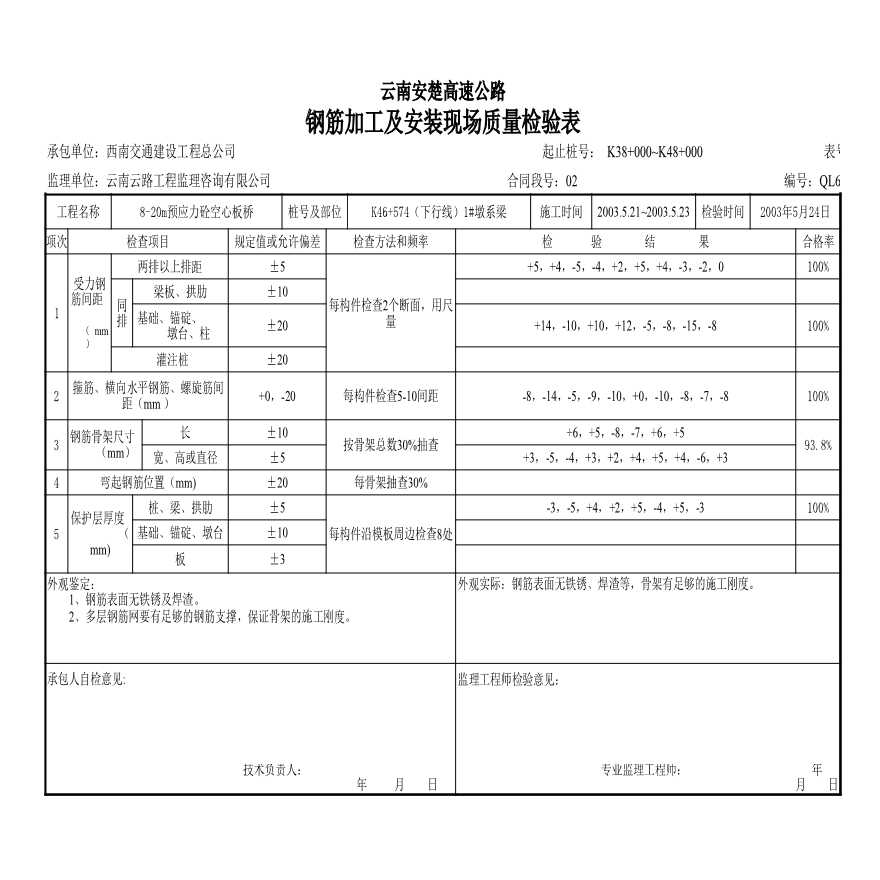 安楚桥梁质检资料2-钢筋 (3)-图一