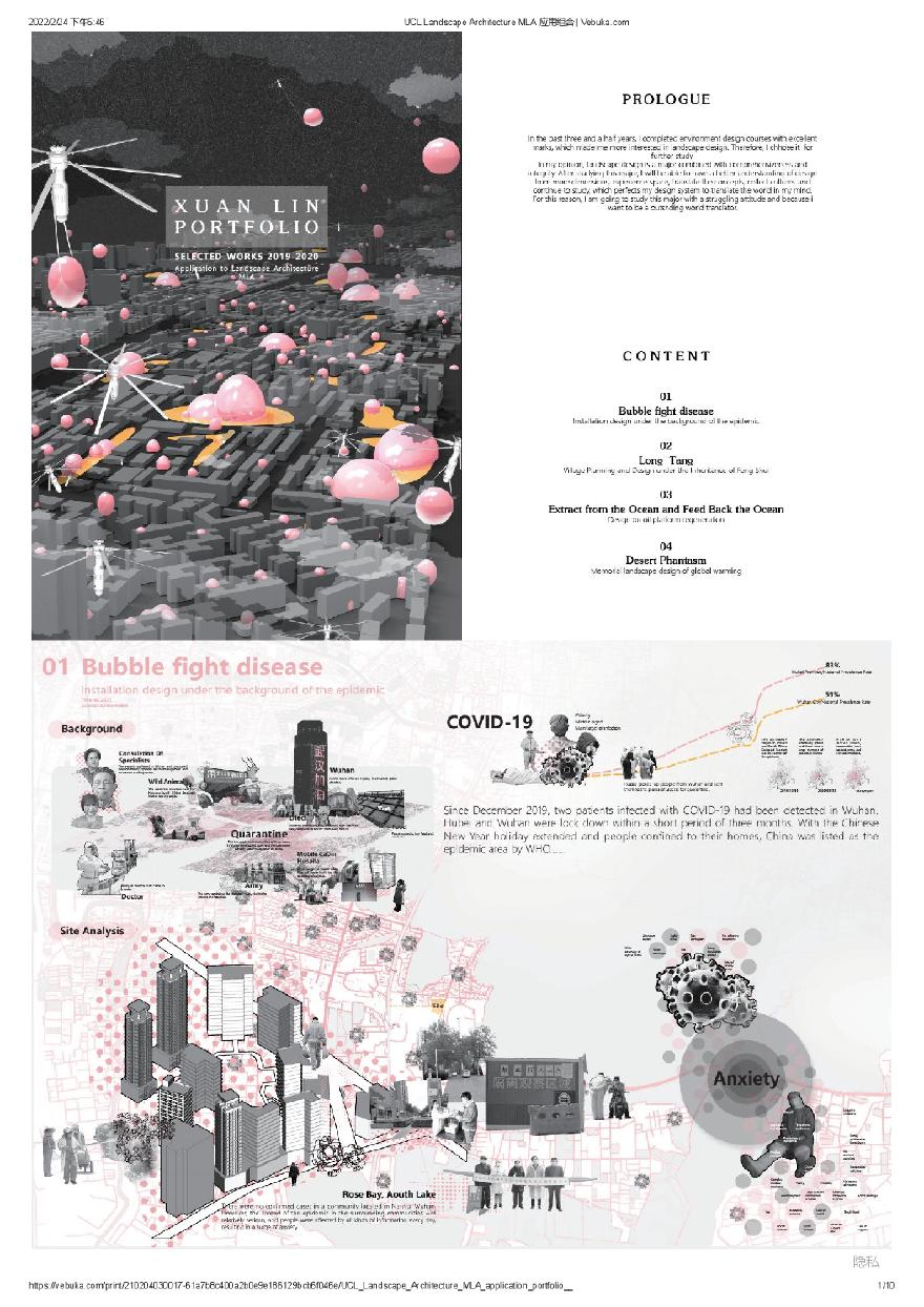 UCL Landscape Architecture MLA 应用组合 Vebukacom-图一