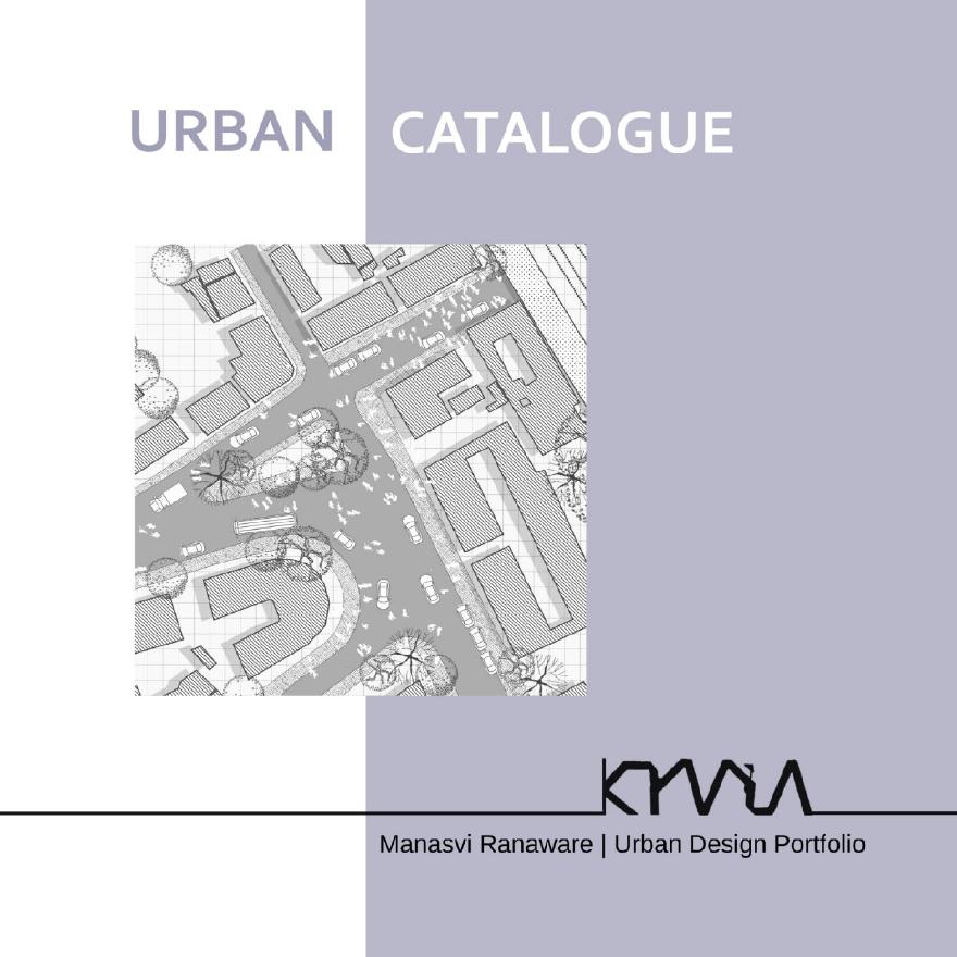 Urban Catalogue Urban Design Portfolio-图一