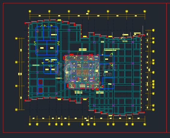 某某建筑华润大涌城新展示中心-饰界平面图CAD图-图一