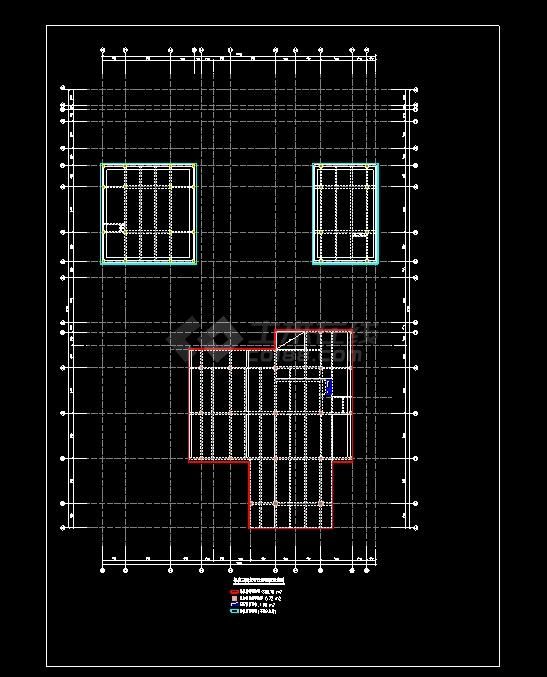 22层框架核心筒总部大楼项目--结构-图二