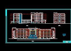 学院6层综合楼办公交流室建筑结构设计施工图-图一
