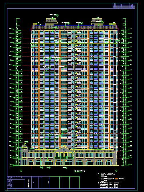 27层高层住宅建筑结构设计施工图-图二