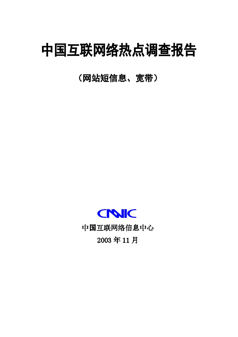 中国互联网络热点调查报告.doc-图二