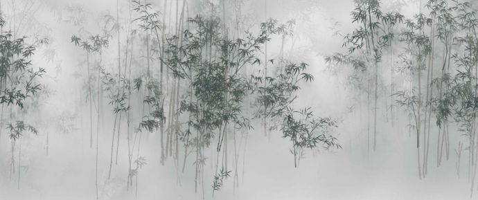 新中式竹子竹林壁画.jpeg_图1