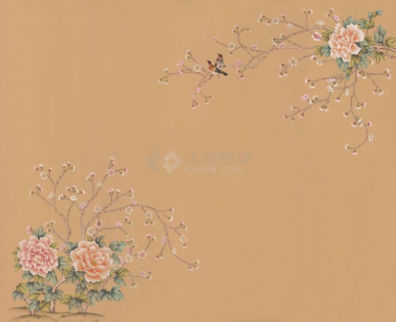 中式植物花鸟图壁纸 (115).jpg-图一