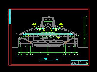重庆某体育馆通风空调设计图