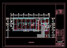 某大型公司员工餐厅及厨房电气装修及厨房专用设备配电施工图设计-图二