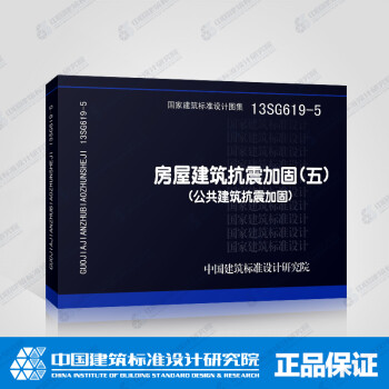 正版国标图集标准图13SG619-5:房屋建筑抗震加固（五）（公共建筑抗震加固）-图一