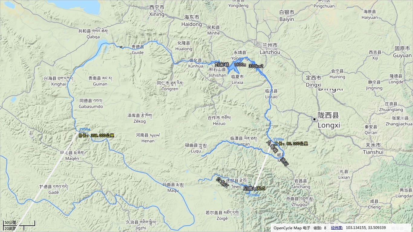 穿越黄河  卡松渡--敞拿  3150m---2950m  尼傲峡--九甸峡 2300m---2200m.jpg