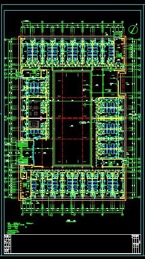 6层员工宿舍建筑设计施工图-图二